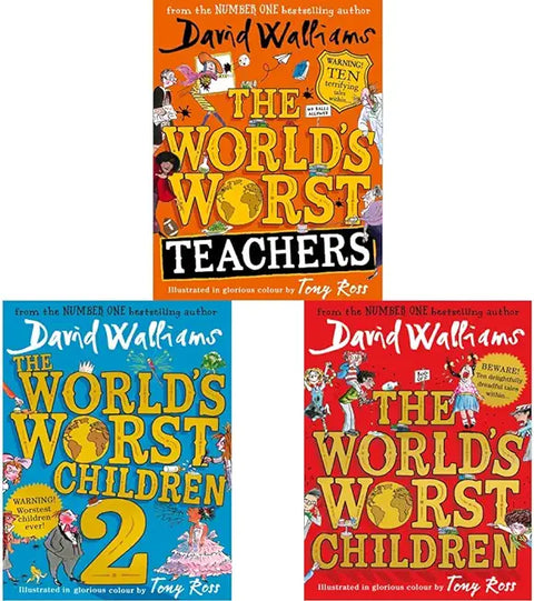 The World’S Worst Teachers+The World’S Worst Children - 2+The World'S Worst Children (Set of 3 Books)