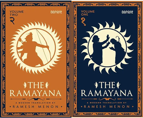 The Ramayana: A Modern Translation (Volume Ii) + The Ramayana: A Modern Translation (Volume I) (Set of 2 Books)