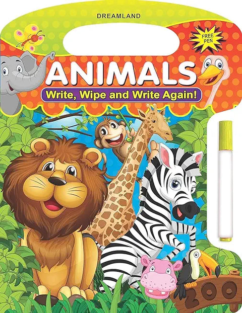 05. Write,wipe & Write Again - Animals