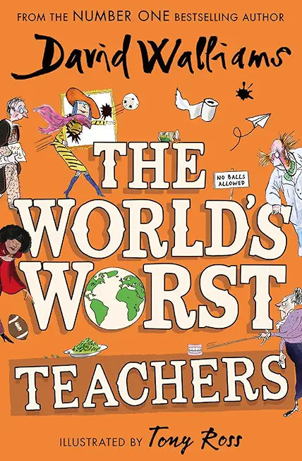 The World’s Worst Teachers: Laugh-out-loud with this funny illustrated story collection from the bestselling author of Robodog. Perfect for kids aged 7-12