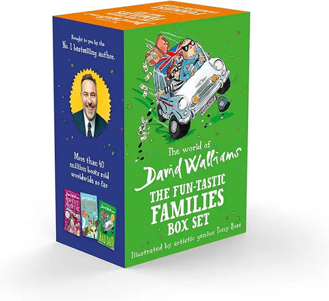The World Of David Walliams: Fun-Tastic Families Box Set: A brand new box set of funny stories from No. 1 bestselling author David Walliams