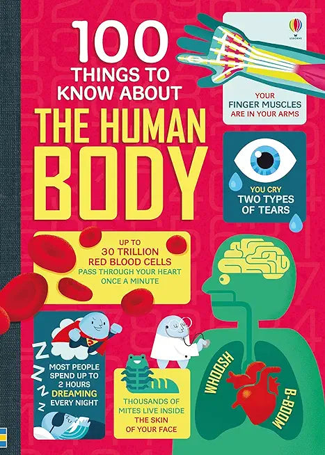 100 Things To Know About The Human Body [Hardcover] Various; Frith, Alex; Lacey, Minna; Oldham, Matthew; Melmoth, Jonathan; Mariani, Federico and Schlitz, Danny