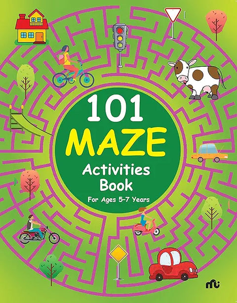 101 Maze Activities Book