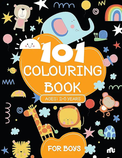 101 Colouring Book for Boys